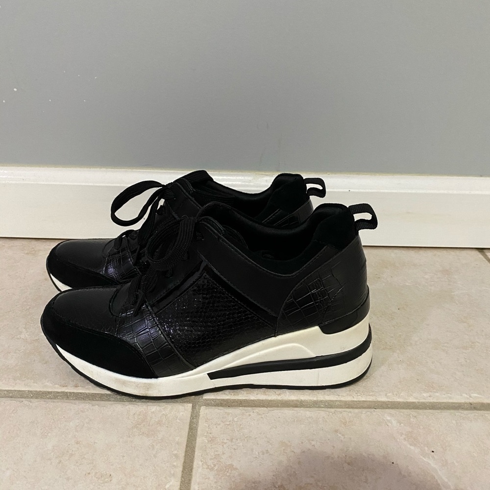 Hidden wedge sneakers